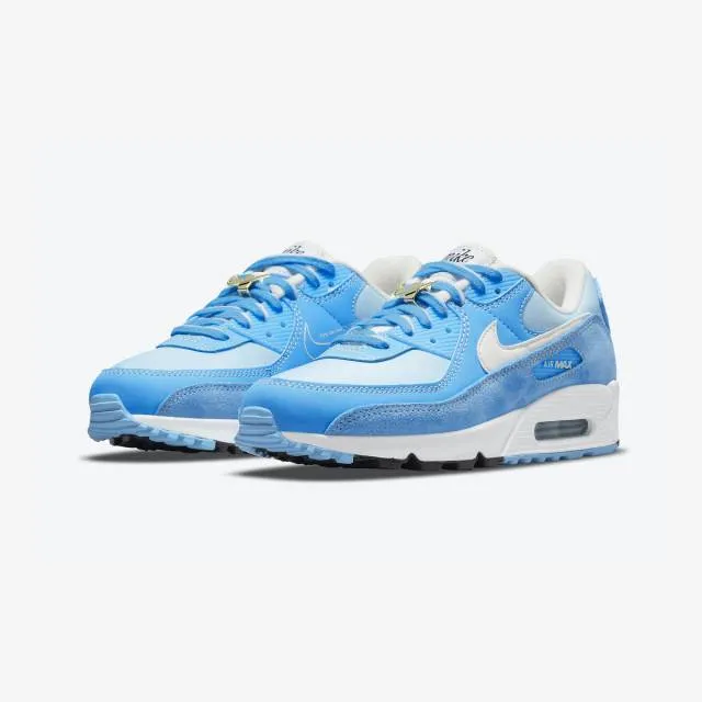 Nike Women's Air Max 90 (First Use/ University Blue/ Sai...