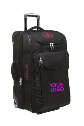 OGIO Canberra 26 Travel Bag Black/Signal Red