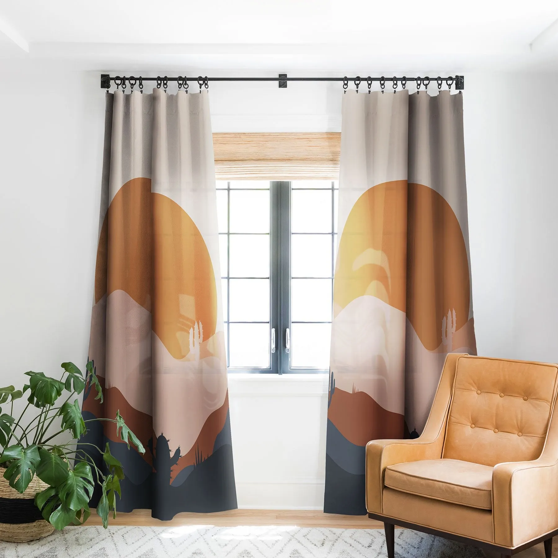 Ole Boring Summer Blackout Window Curtains (DS)