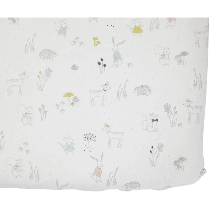 Pehr Magical Forest Organic Crib Sheet