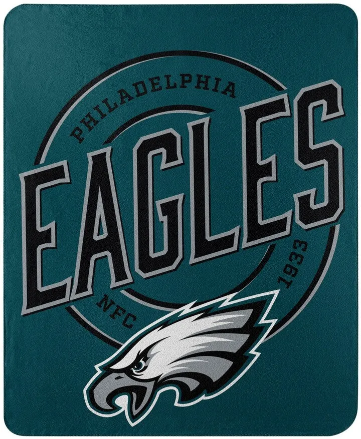 Philadelphia Eagles 50 x 60 Campaign Fleece Throw Blanket