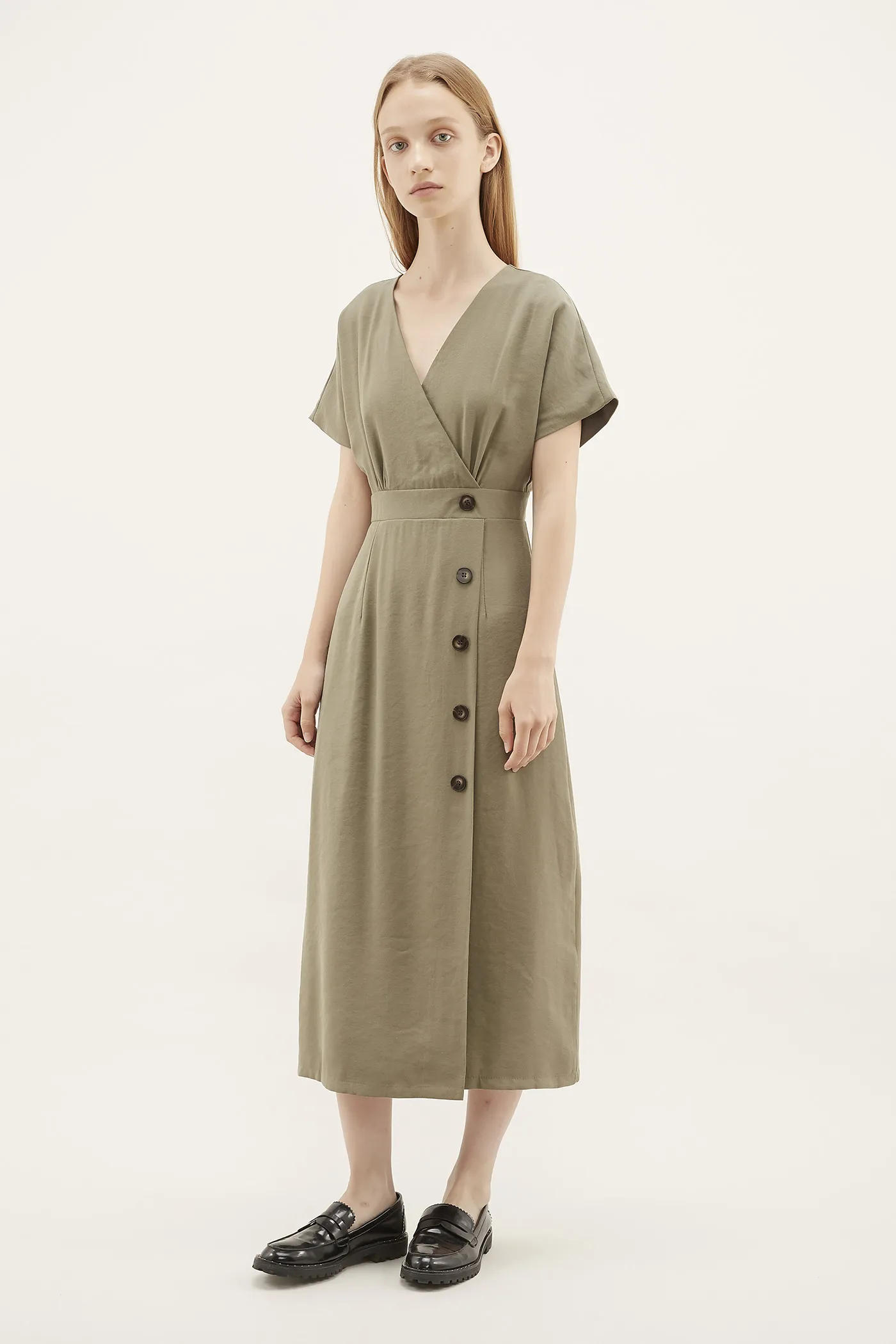 Poli Overlap Dress 