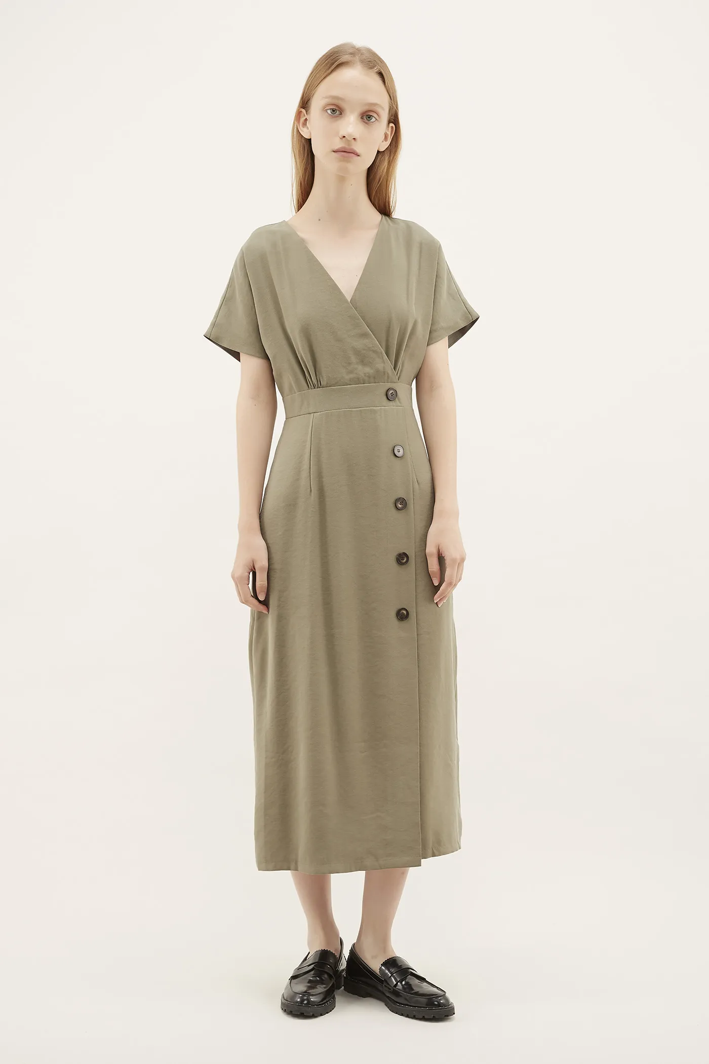 Poli Overlap Dress 