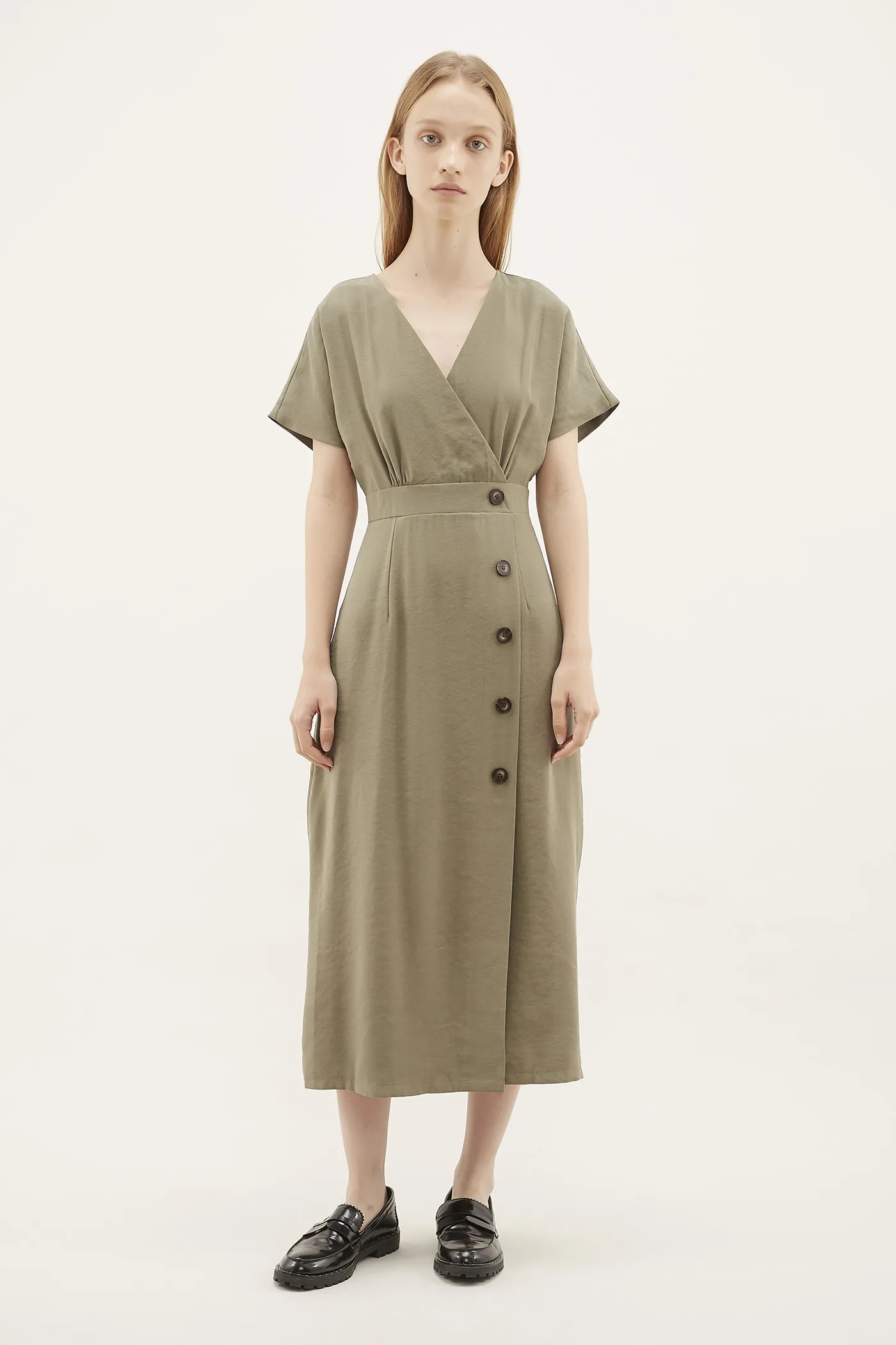 Poli Overlap Dress 