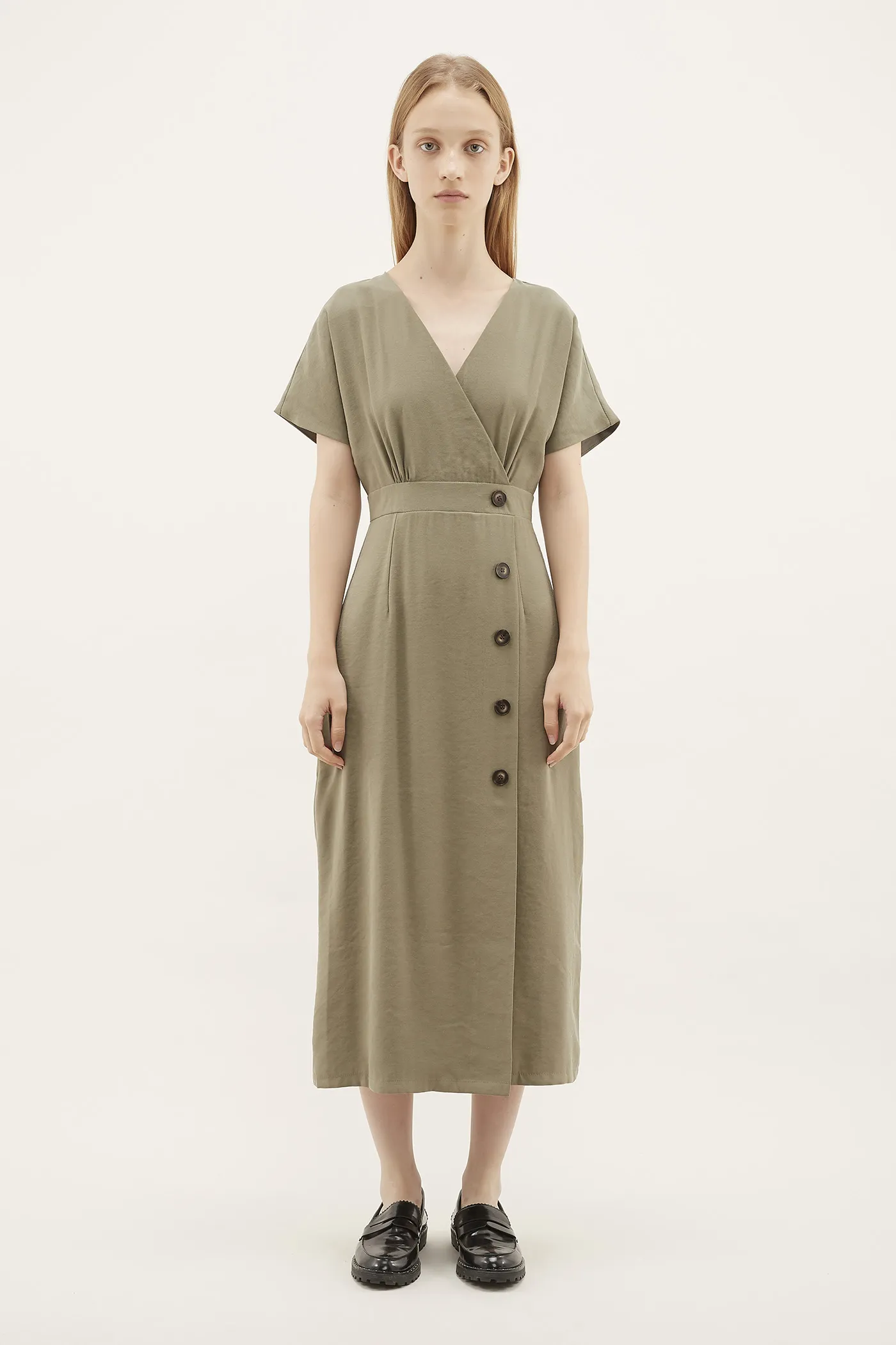 Poli Overlap Dress 