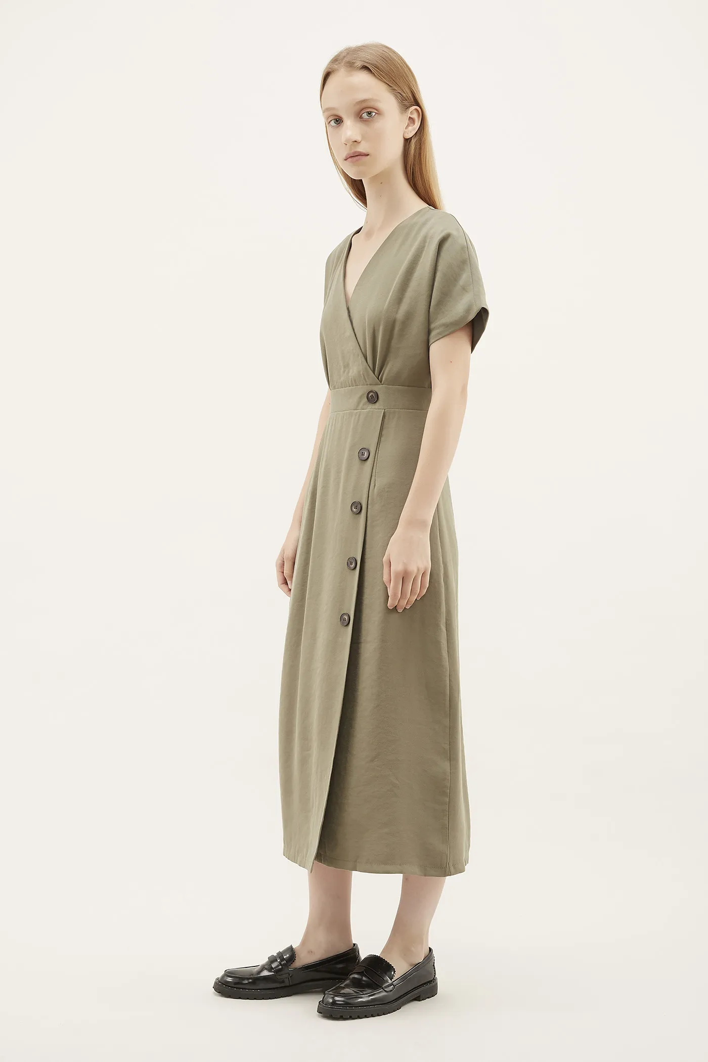 Poli Overlap Dress 