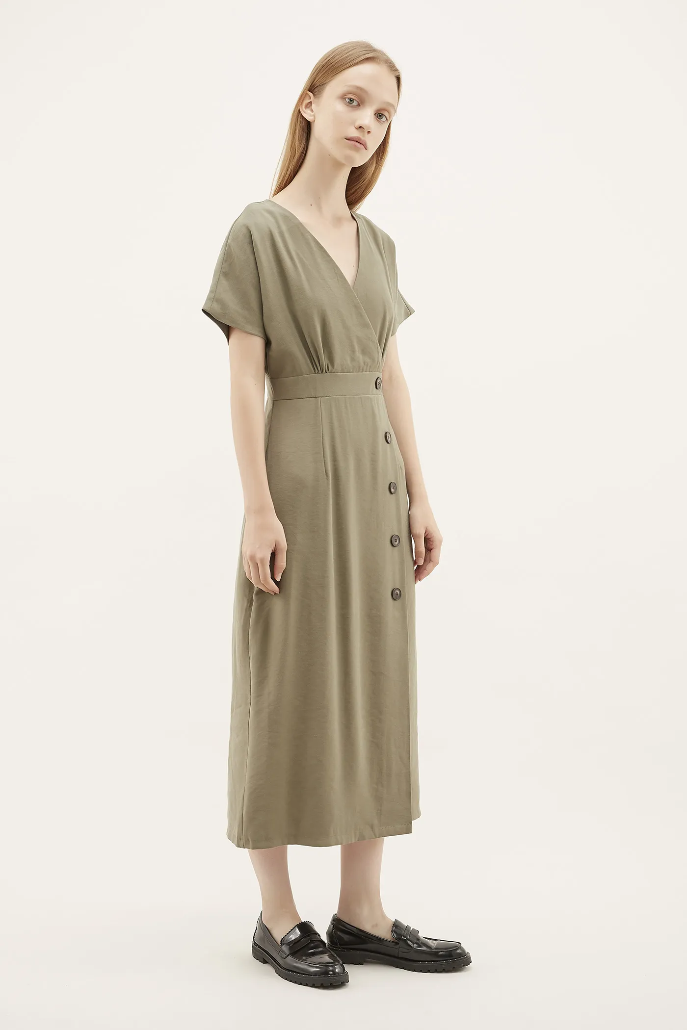 Poli Overlap Dress 