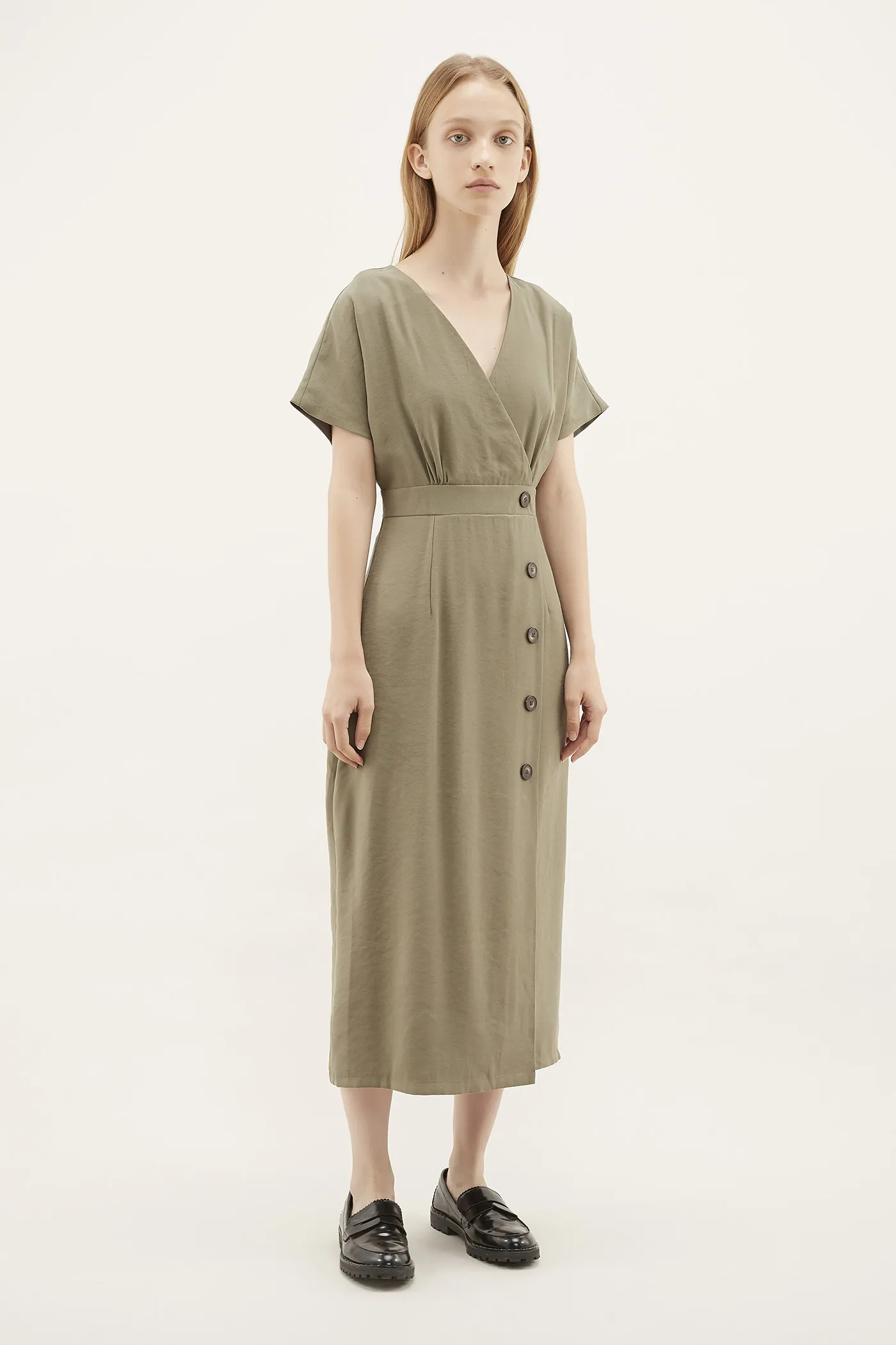 Poli Overlap Dress 