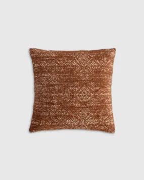 Printed Linen Geo Pillow Cover