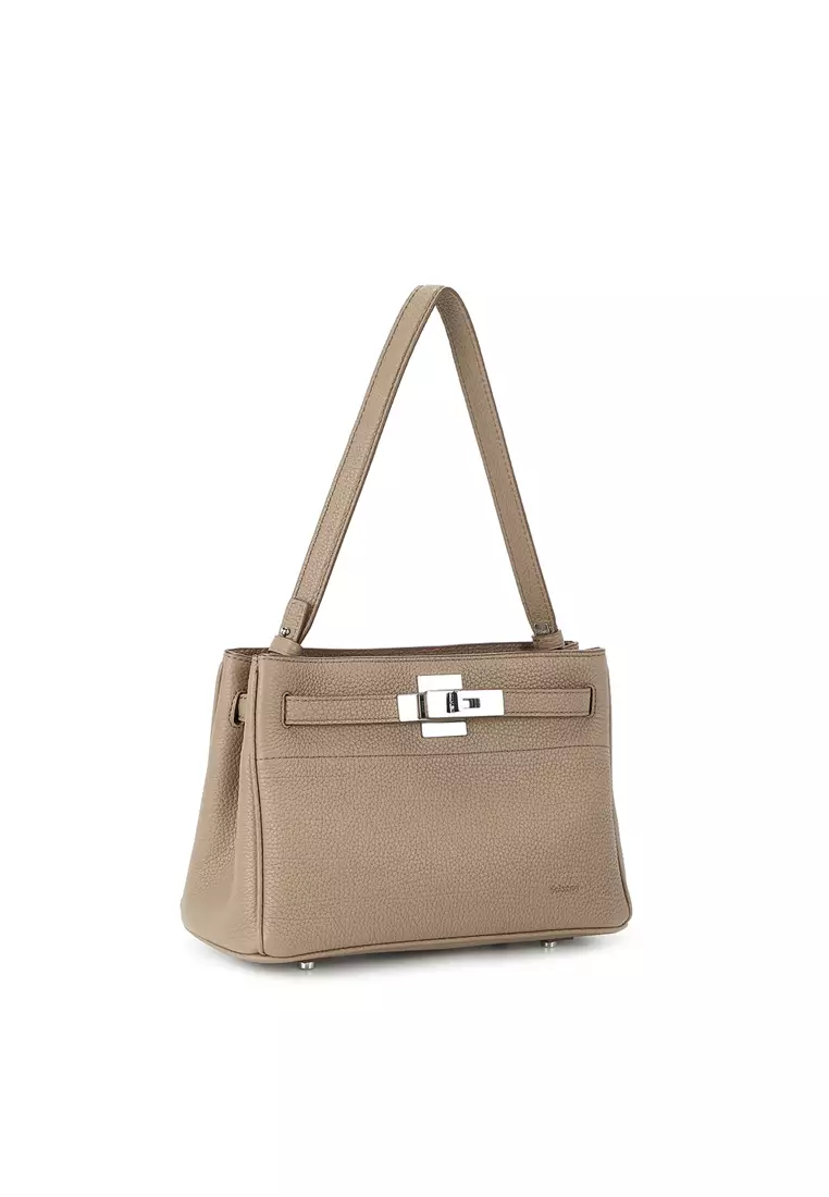 RABEANCO SAOIRSE Soft Structural Belt Tote II Mini - Milkshake Latte