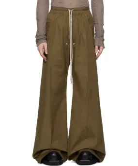 Rick Owens Khaki Porterville Wide Bela Trousers