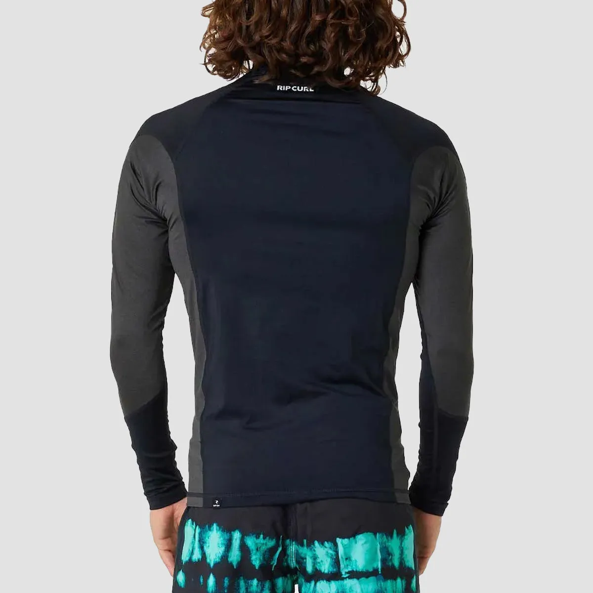 Rip Curl Waves UPF Perf Longsleeve Rash Vest Black