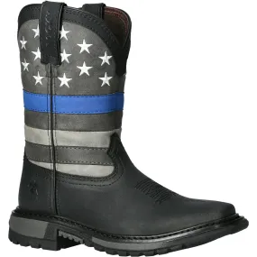 Rocky Blue Line Kid Western Boot