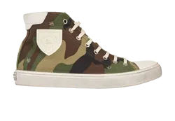 Saint Laurent Bedford Camouflage Trainers