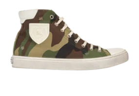 Saint Laurent Bedford Camouflage Trainers