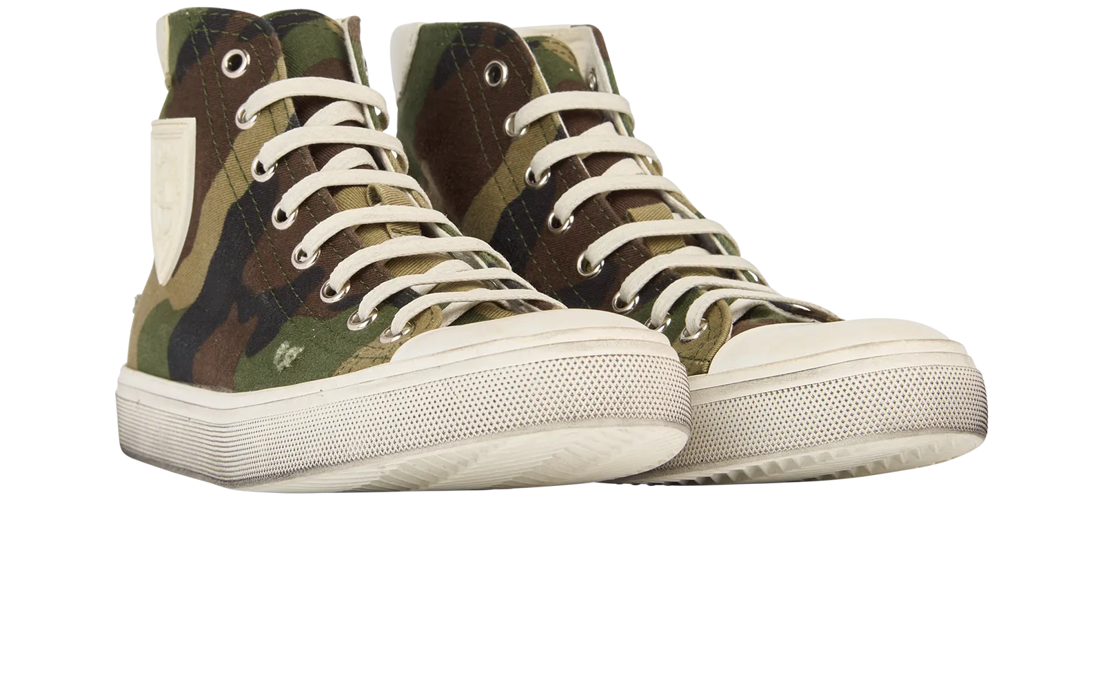 Saint Laurent Bedford Camouflage Trainers