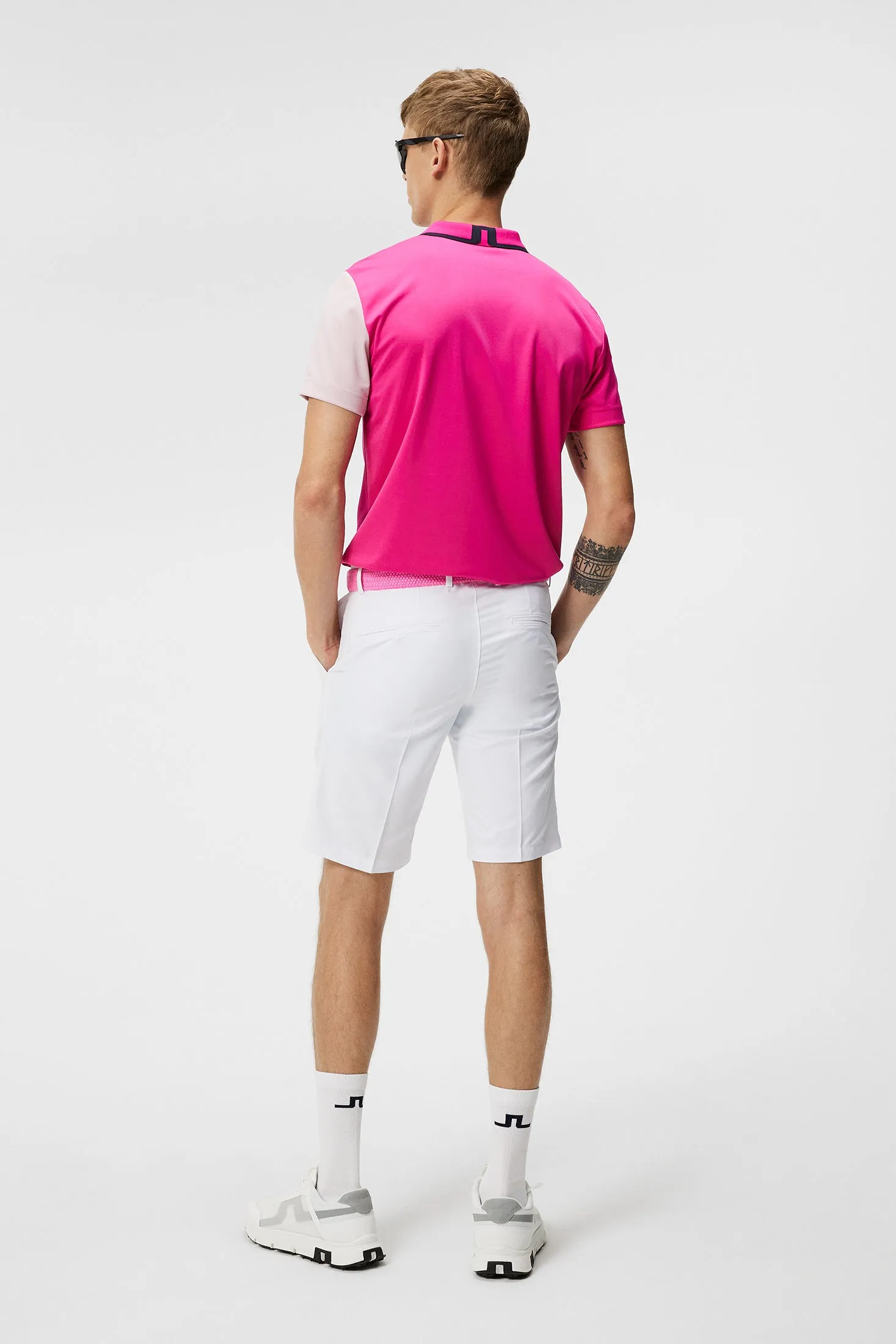 Santo Slim Fit Polo / Fuchsia Purple