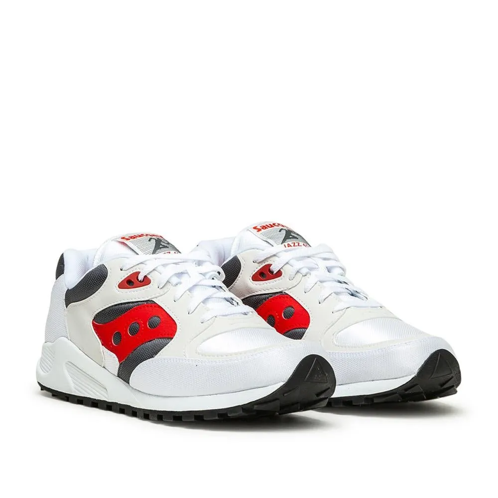 Saucony Jazz 4000 (White / Grey / Red)