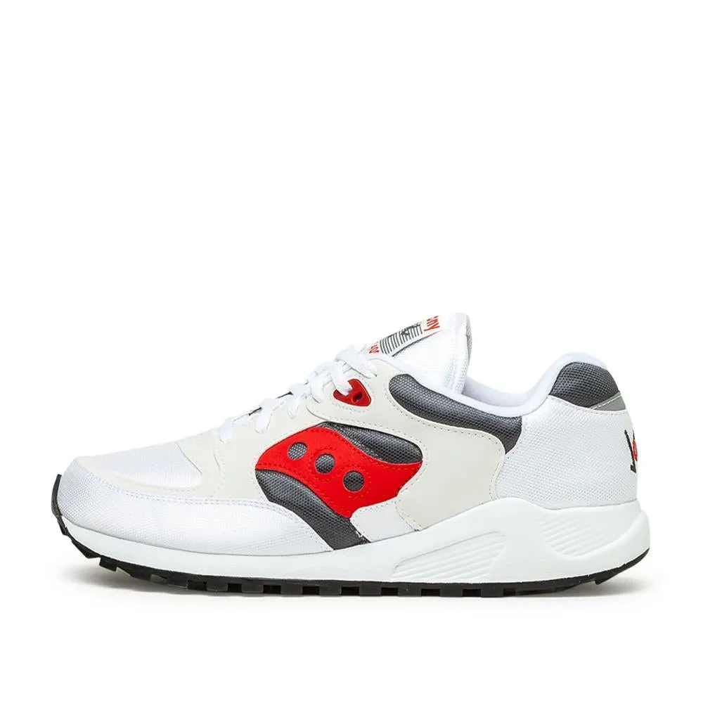 Saucony Jazz 4000 (White / Grey / Red)