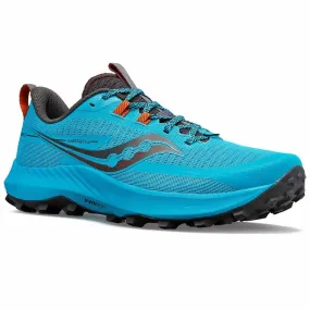 Saucony  Peregrine 13 Mens Trail Running Shoes Agave/Basalt