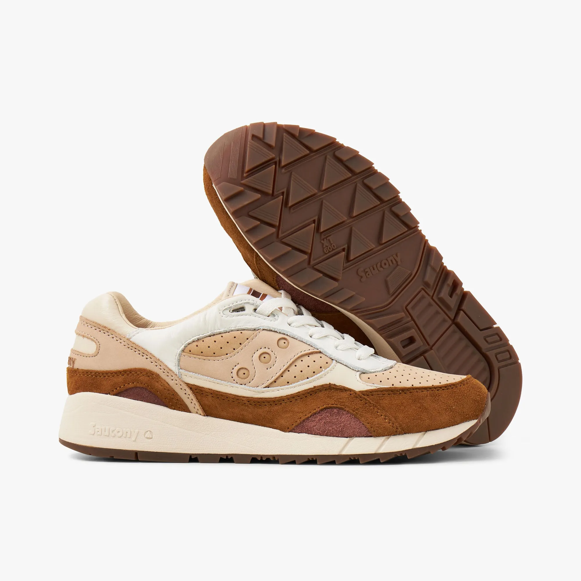 Saucony Shadow 6000 White / Brown