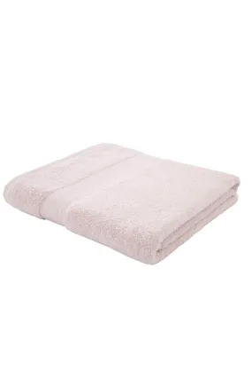 Silk Bath Sheet 100cm x 150cm - Blush