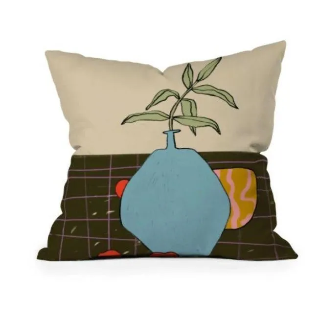 Still Life Throw Pillow