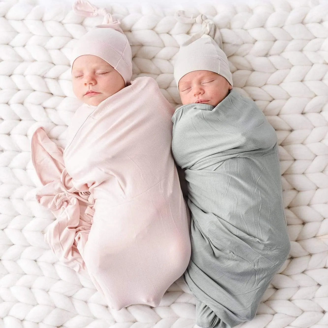 Swaddle Blanket in Blush