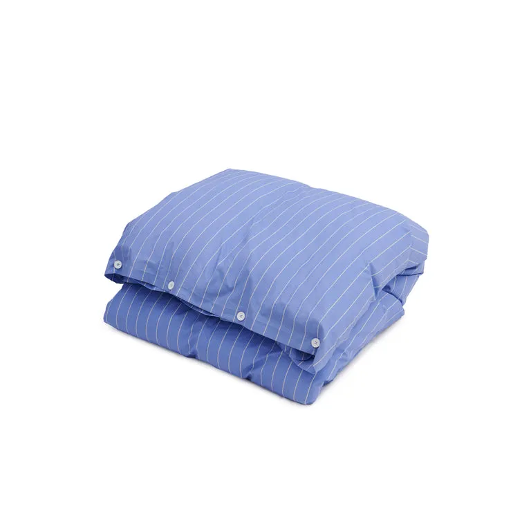 Tekla Duvet Cover Clear Blue Stripes