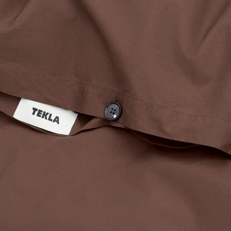 Tekla Duvet Cover Cocoa Brown