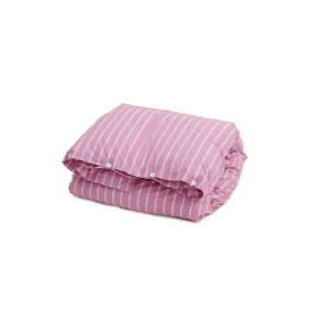 Tekla Duvet Cover Mallow Pink Stripes