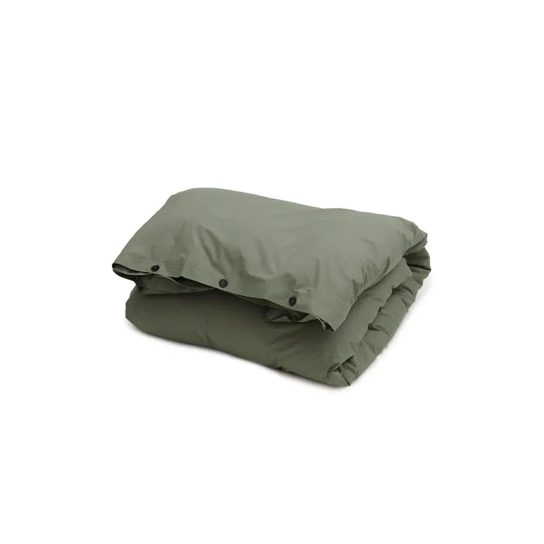 Tekla Duvet Cover Olive Green