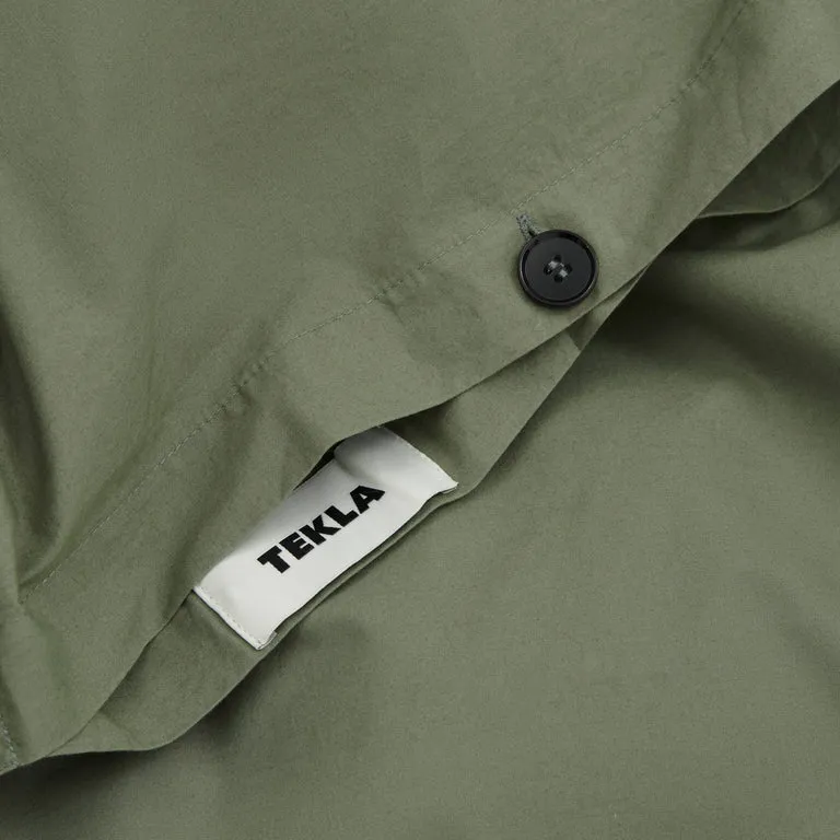 Tekla Duvet Cover Olive Green