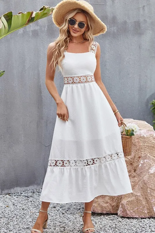 Tory Tank Summer Midi Sun Dress