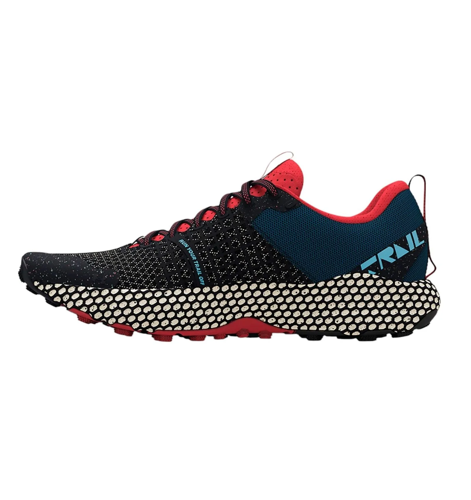 Under Armour UA HOVR DS Ridge Trail Running Shoes - Black