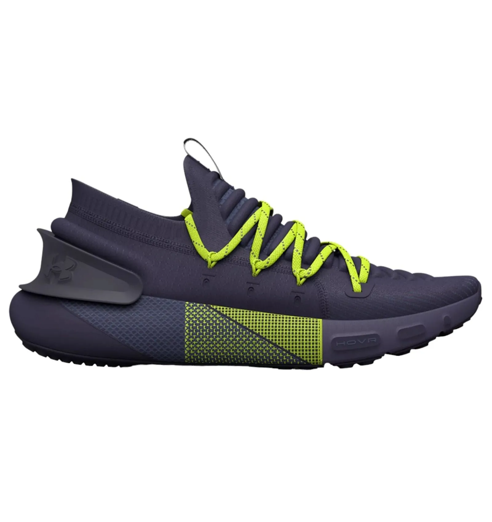 Under Armour Women's UA HOVR Phantom 3 Reflect Running Shoes - Tempered Steel / High Vis Yellow