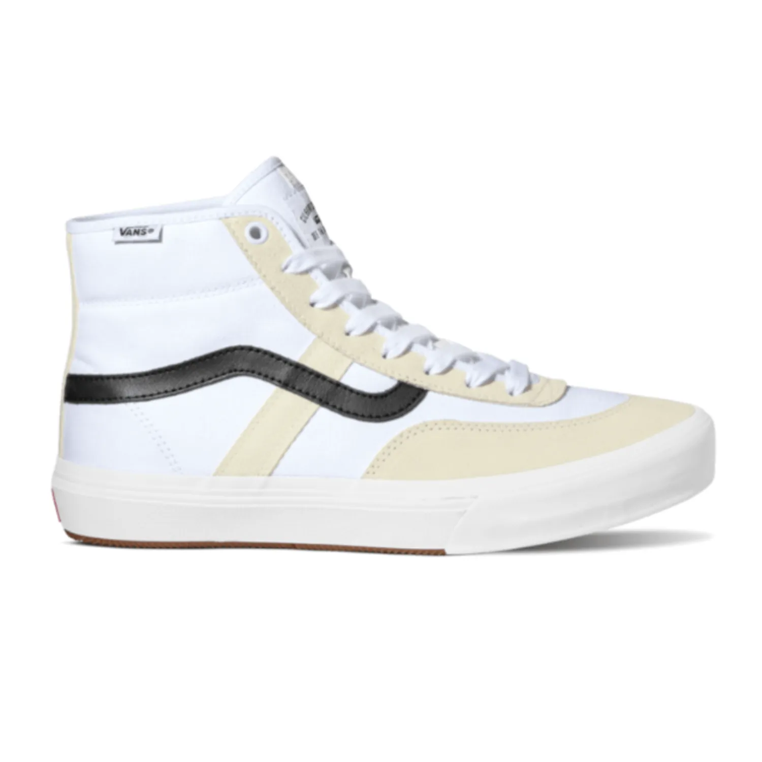 Vans Crockett High - White Black Gum