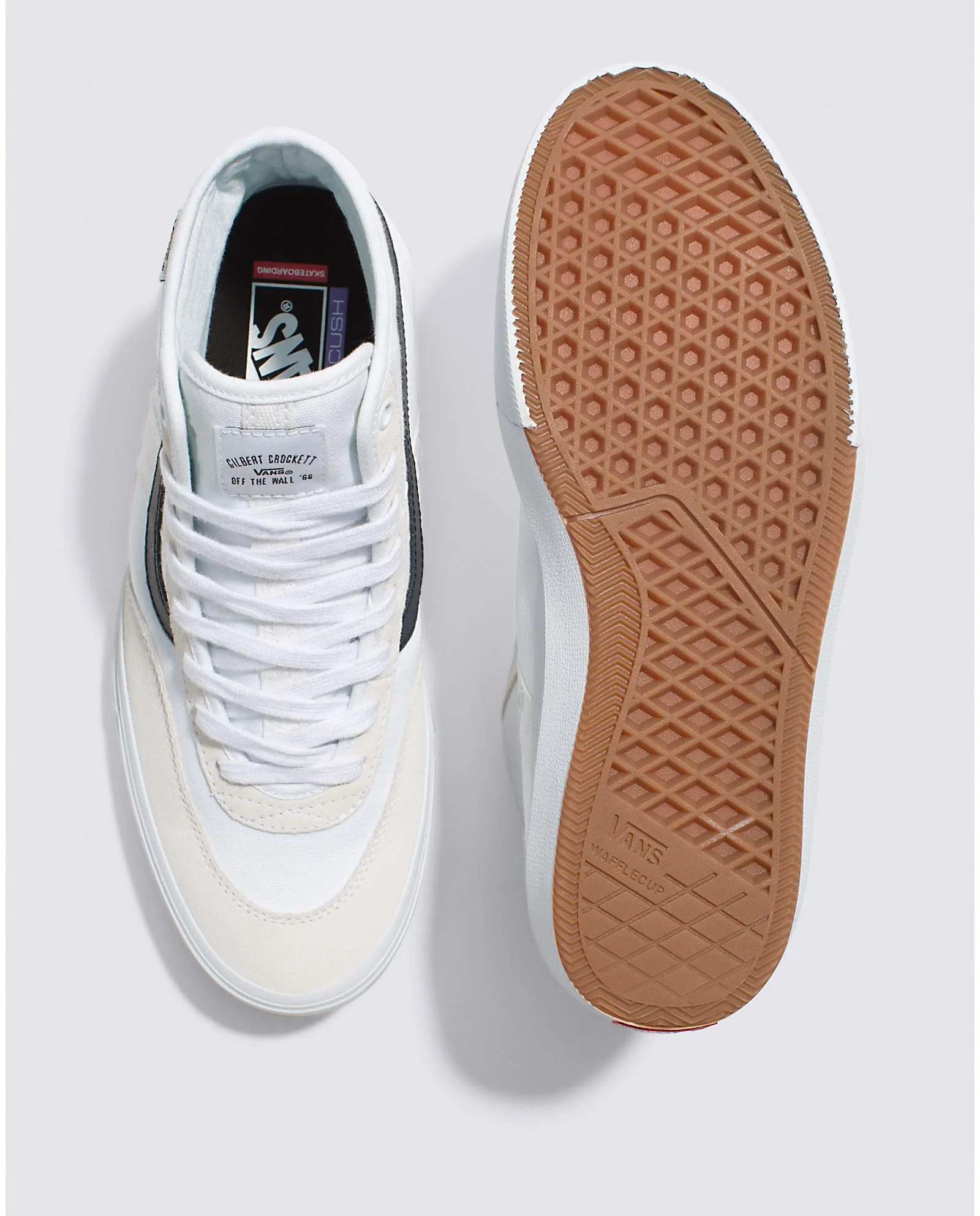 Vans Crockett High - White Black Gum