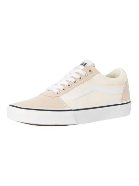 Vans Ward Canvas Trainers - Rainy Day/White