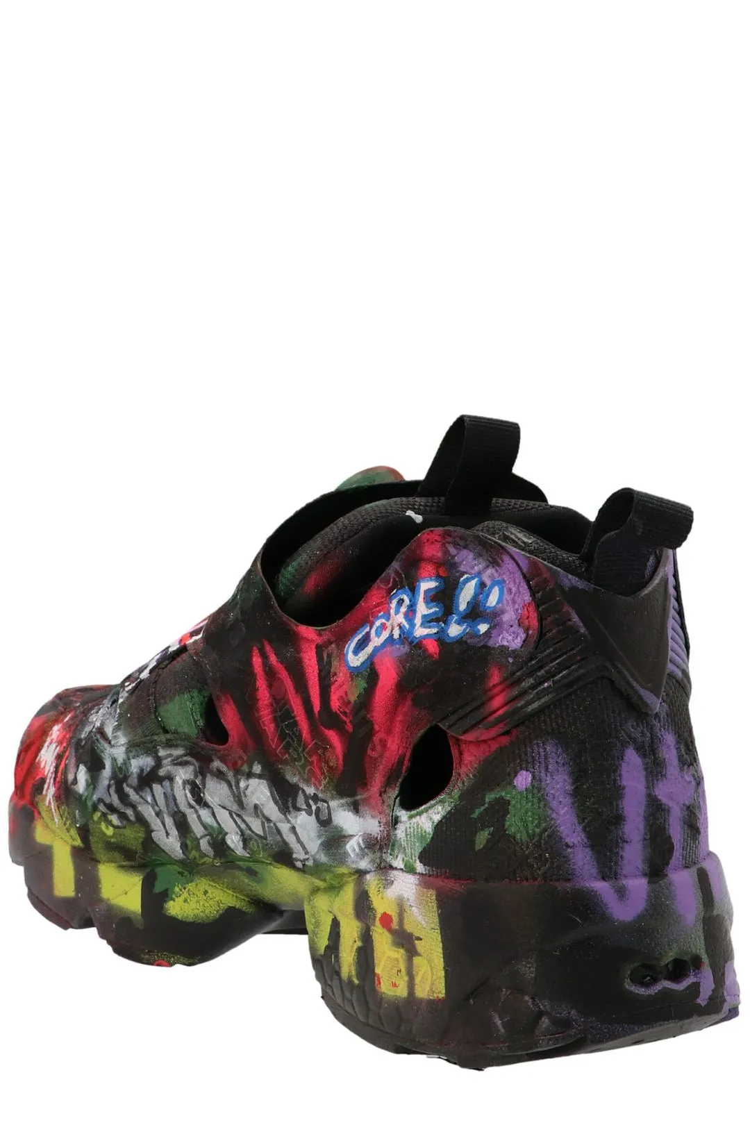 Vetements Allover Graffiti Printed Sneakers