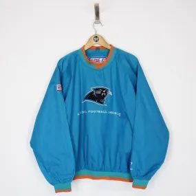 Vintage Carolina Panthers NFL Windbreaker Large