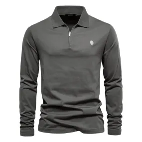 Vinthentic Heritage Men's Long Sleeve Polo