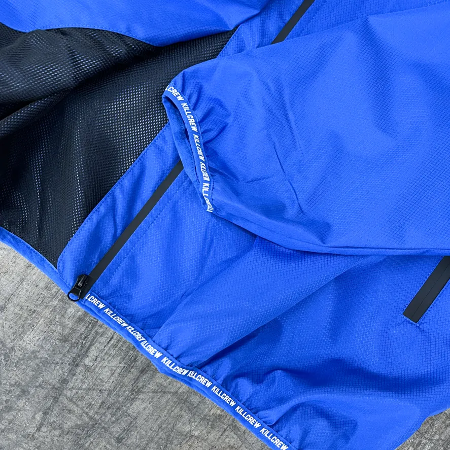 WOLF QUICK DRY WINDBREAKER - BLUE / WHITE