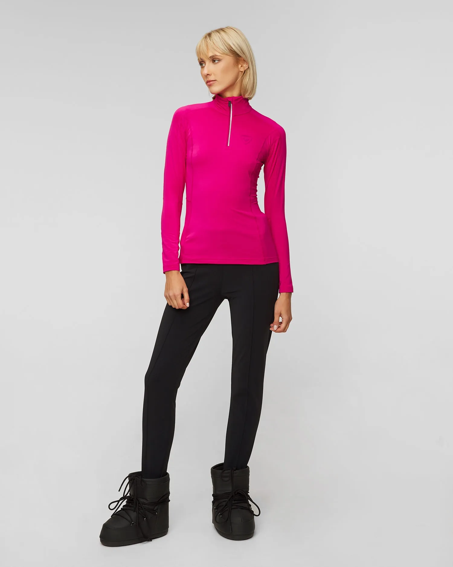 Women's zip-up ski turtleneck Rossignol Classique 1/2 RLMWL08-35a