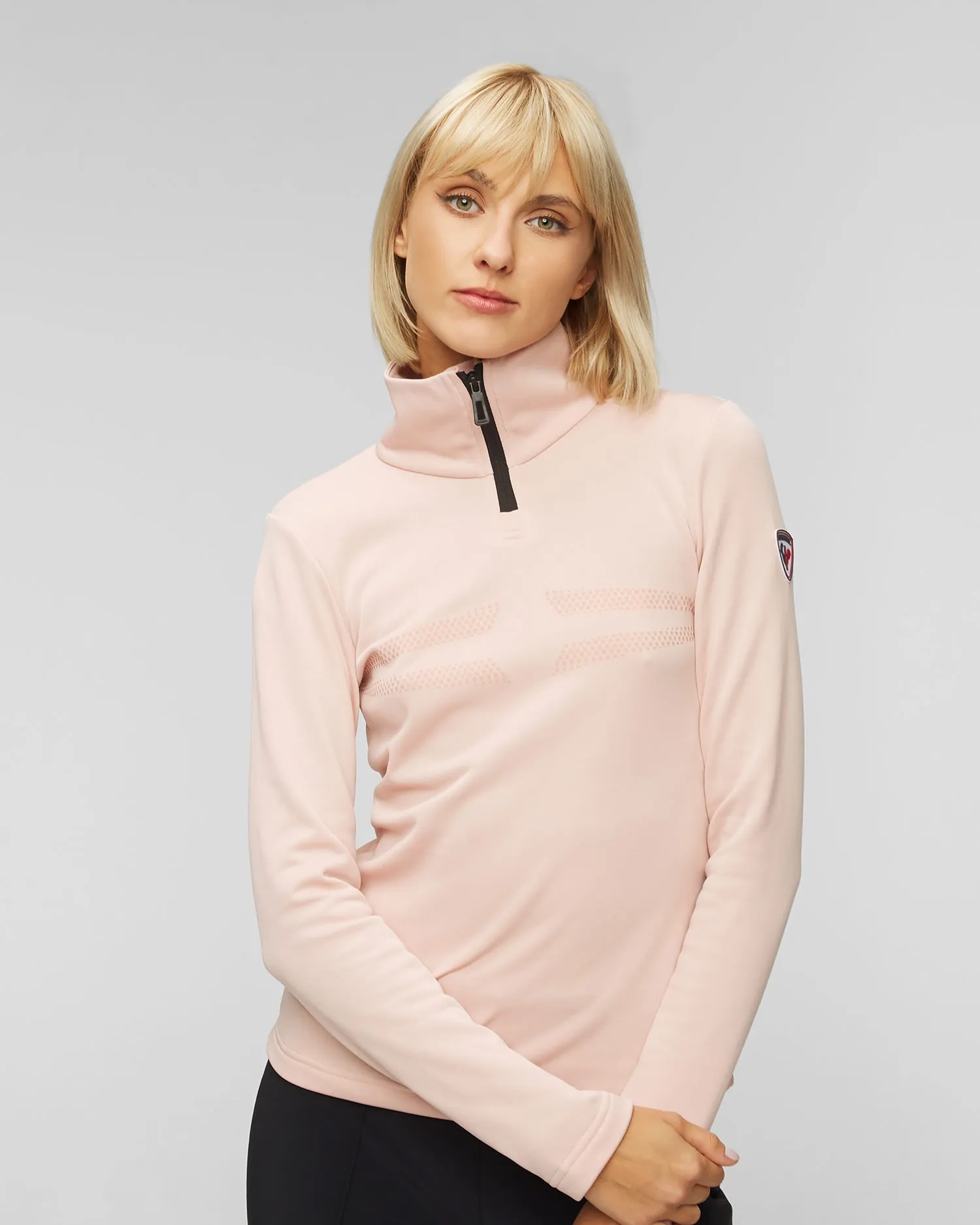 Women's  zip-up turtleneck Rossignol Resort 1/2  RLMWL27-337