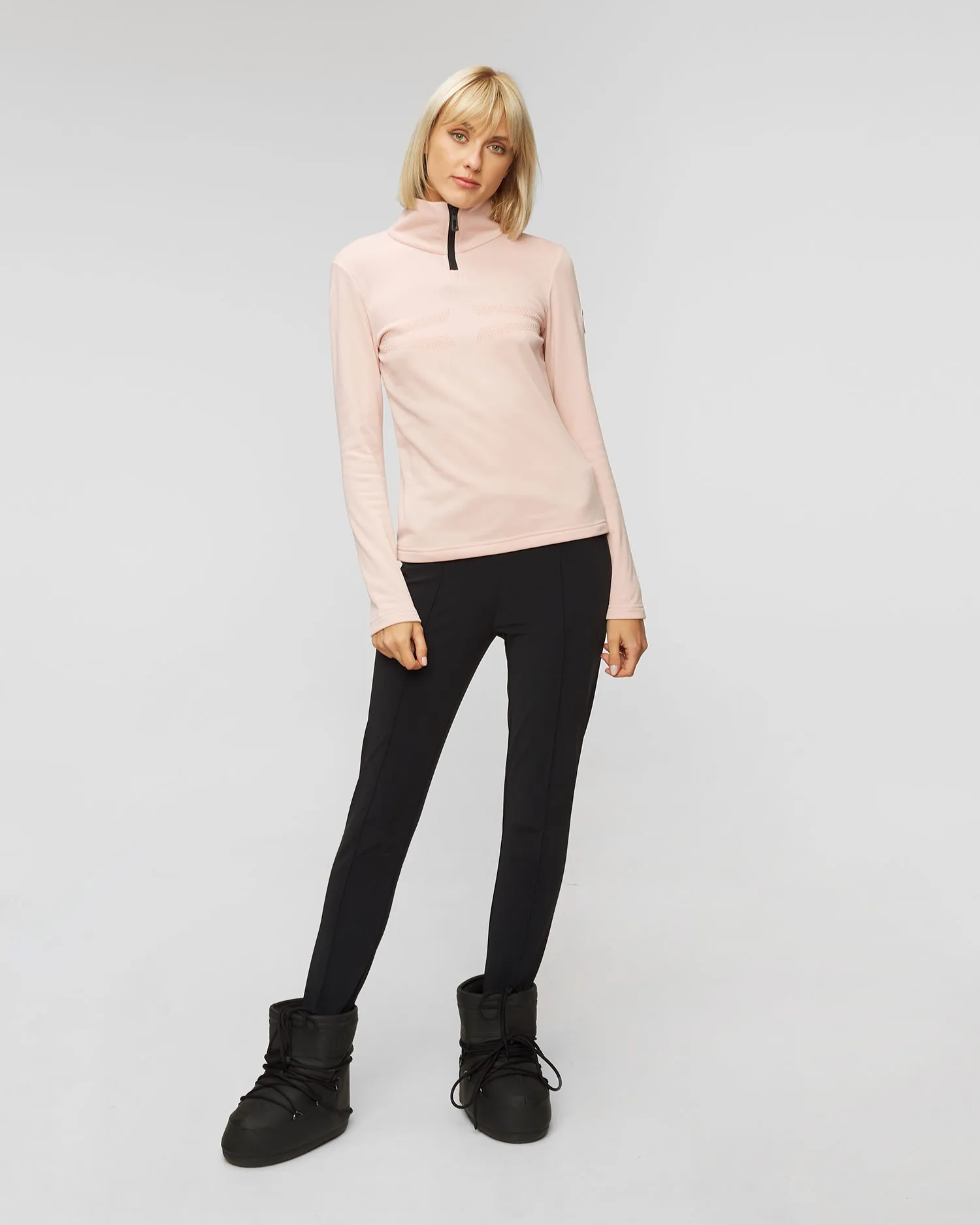 Women's  zip-up turtleneck Rossignol Resort 1/2  RLMWL27-337