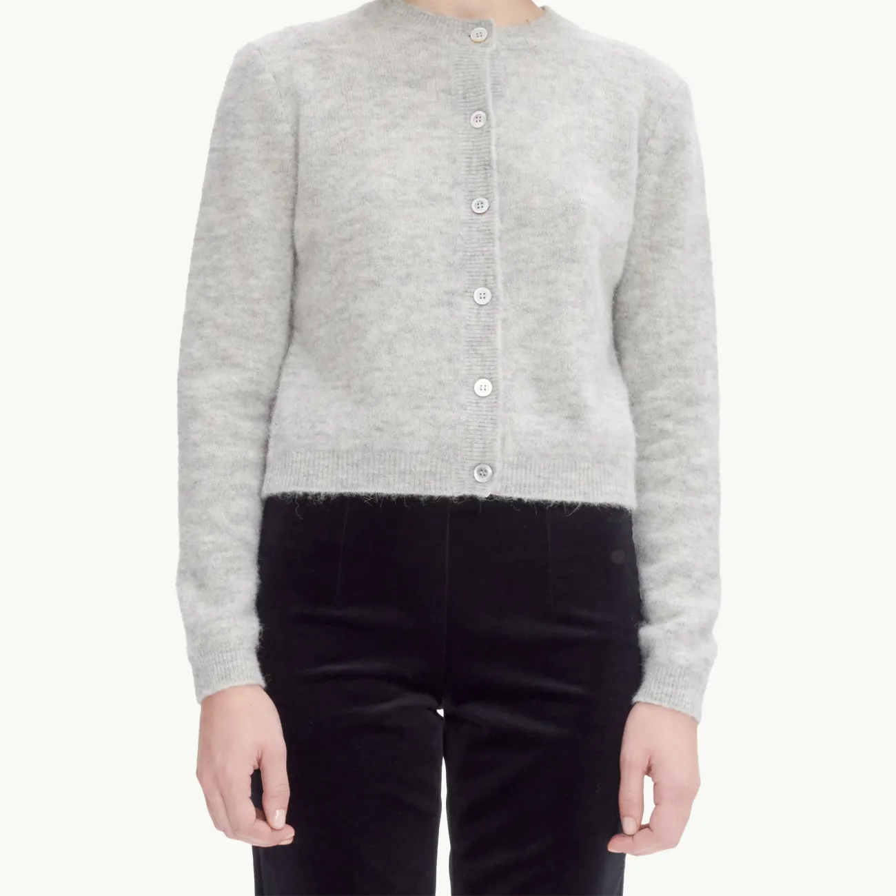 Women's Millie Cardigan - Light Grey