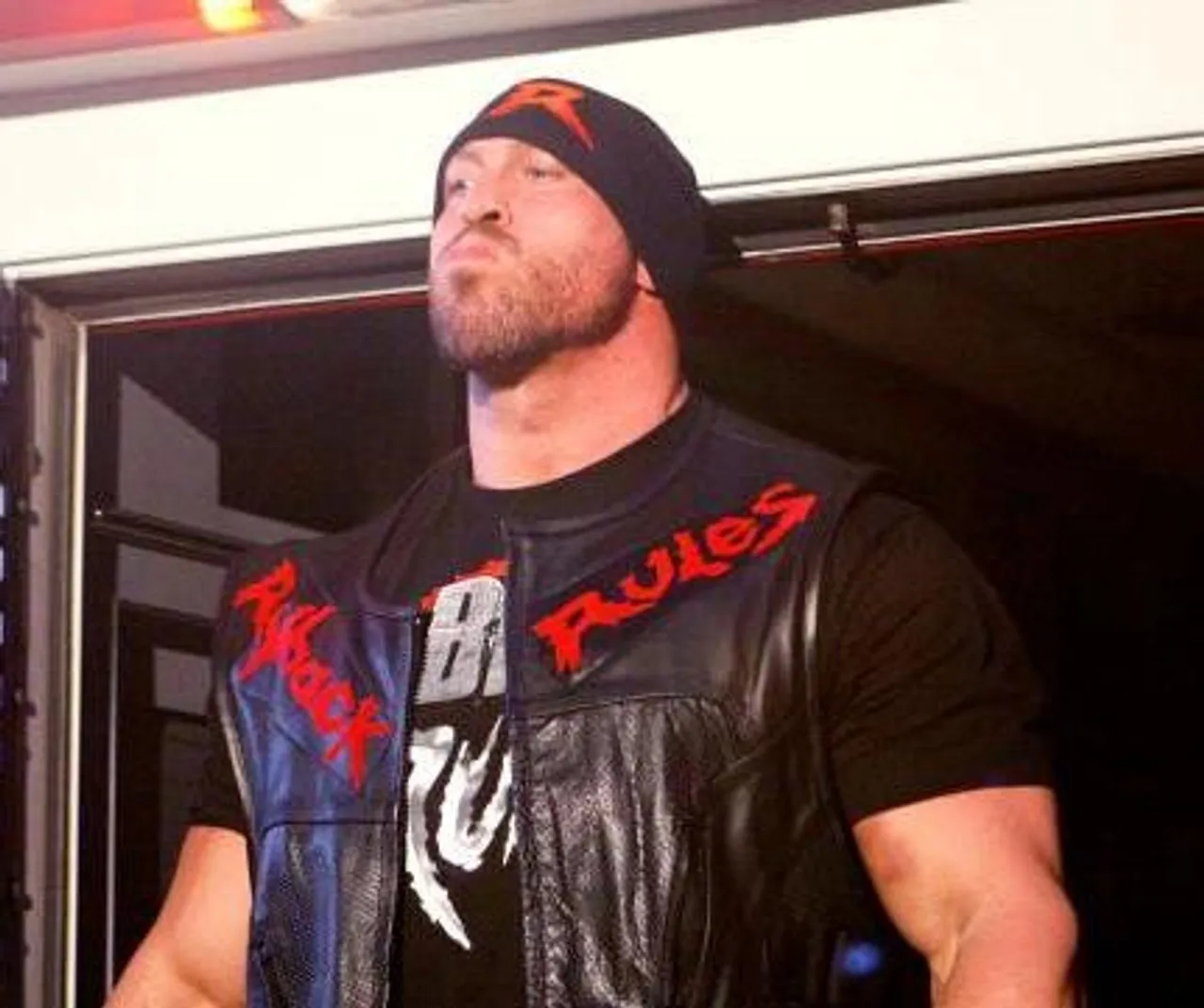 WWE Ryback Rules Leather Vest