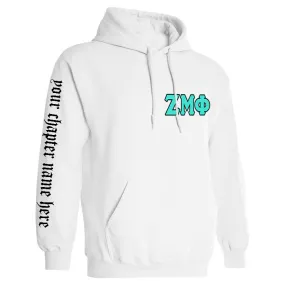 Zeta Mu Phi Crest Hoodie - G185 - SUB