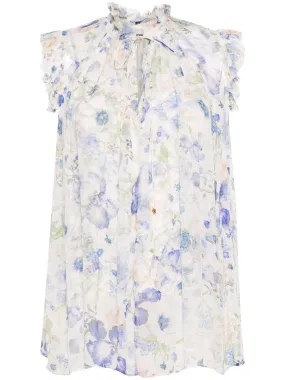 ZIMMERMANN    Zimmermann Floral Print Tank Top